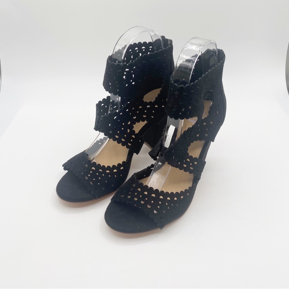 XOXO Elegant Black Women's Sandals Stylish Fancy Elegant Sophistication Size 6 - Picture 1 of 10